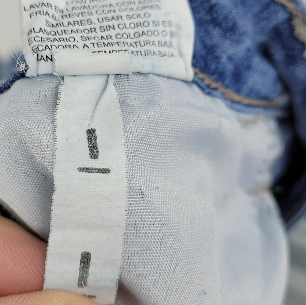 LEE RIDERS Womens Bermuda Midrise Jean‎ Shorts Size 22M